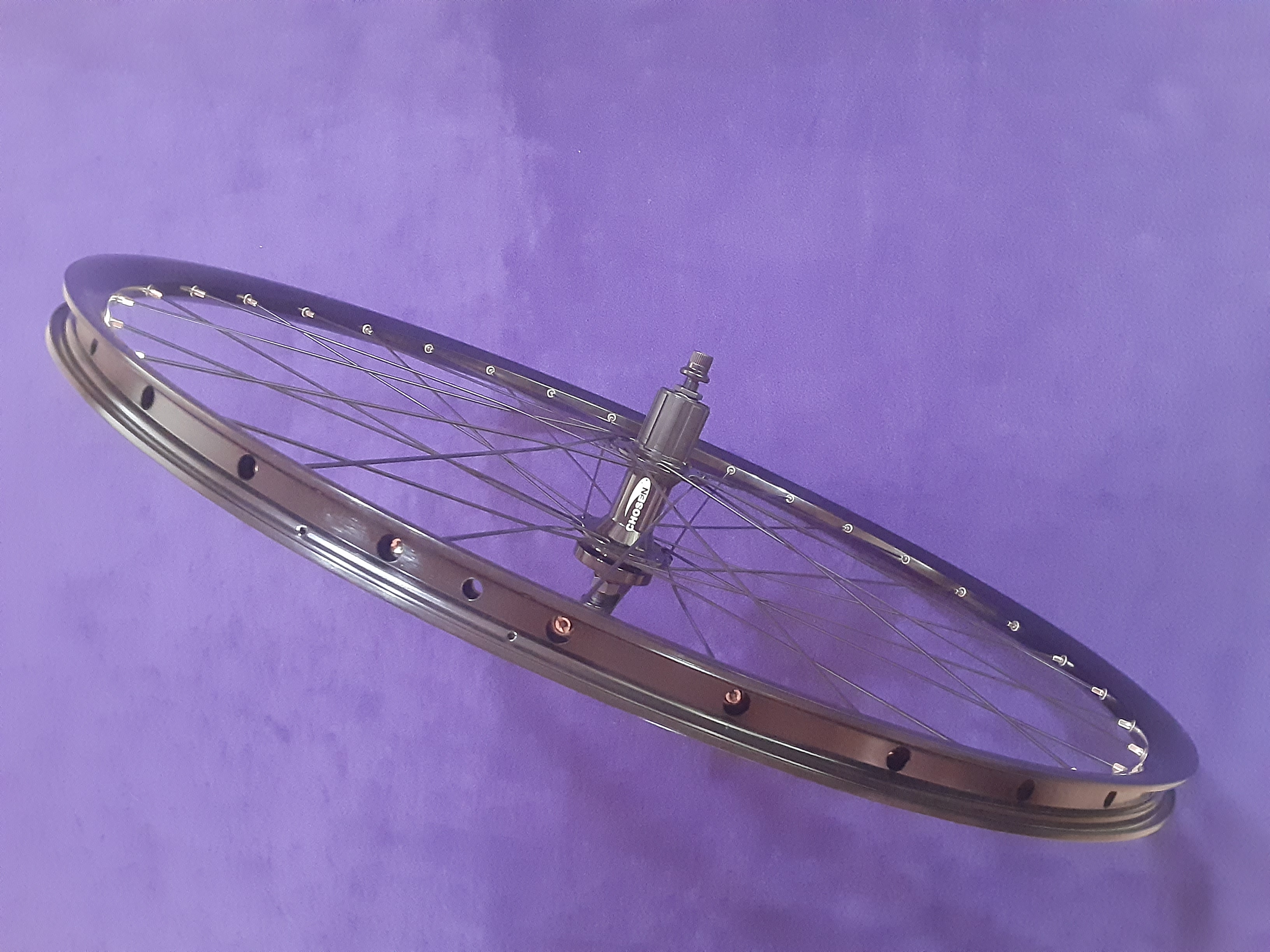 700 x 28c 135mm Disc 8/9/10 - QR - 32H - Black