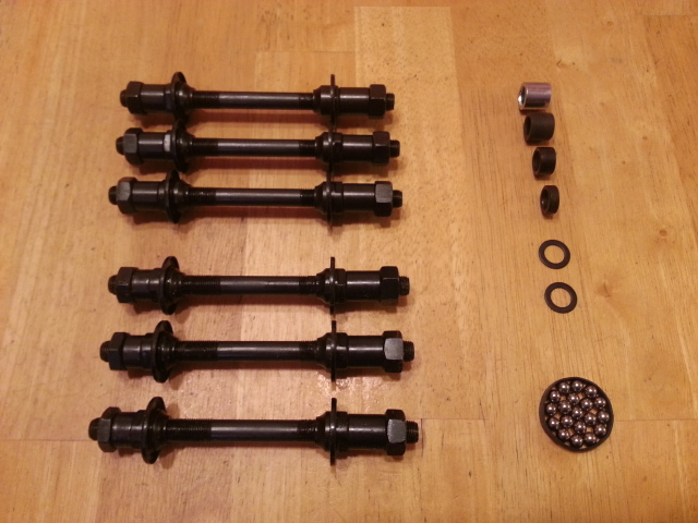 New NOS Rear QR Axlesets w/ Extras Bundle