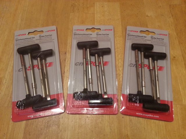 cnSpoke 4 Piece T-Handle Nipple Driver Set